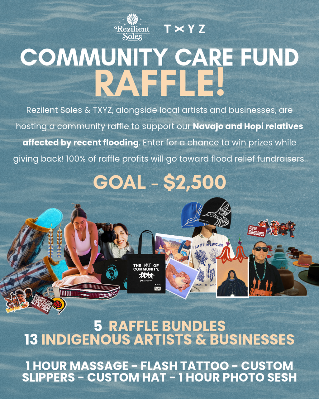 Raffle Ticket - FLOOD RELIEF FUNDRAISER