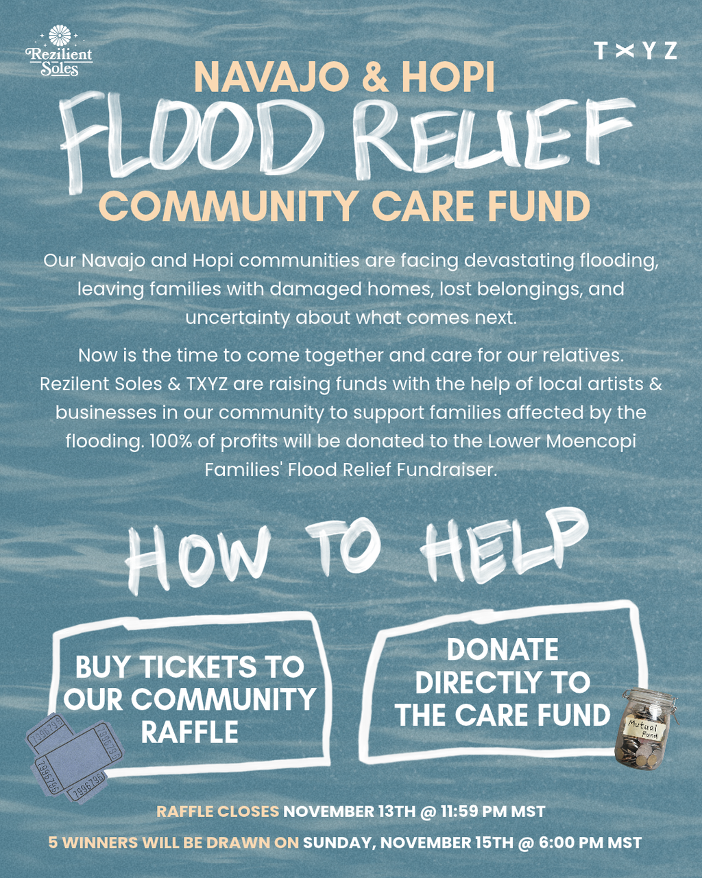 Raffle Ticket - FLOOD RELIEF FUNDRAISER