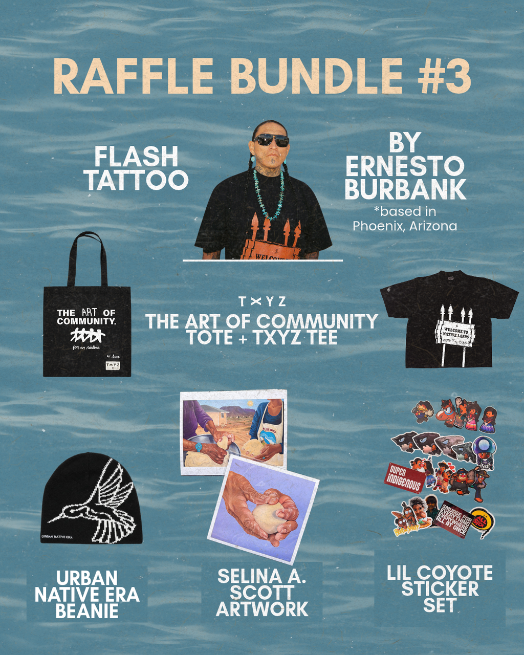 Raffle Ticket - FLOOD RELIEF FUNDRAISER