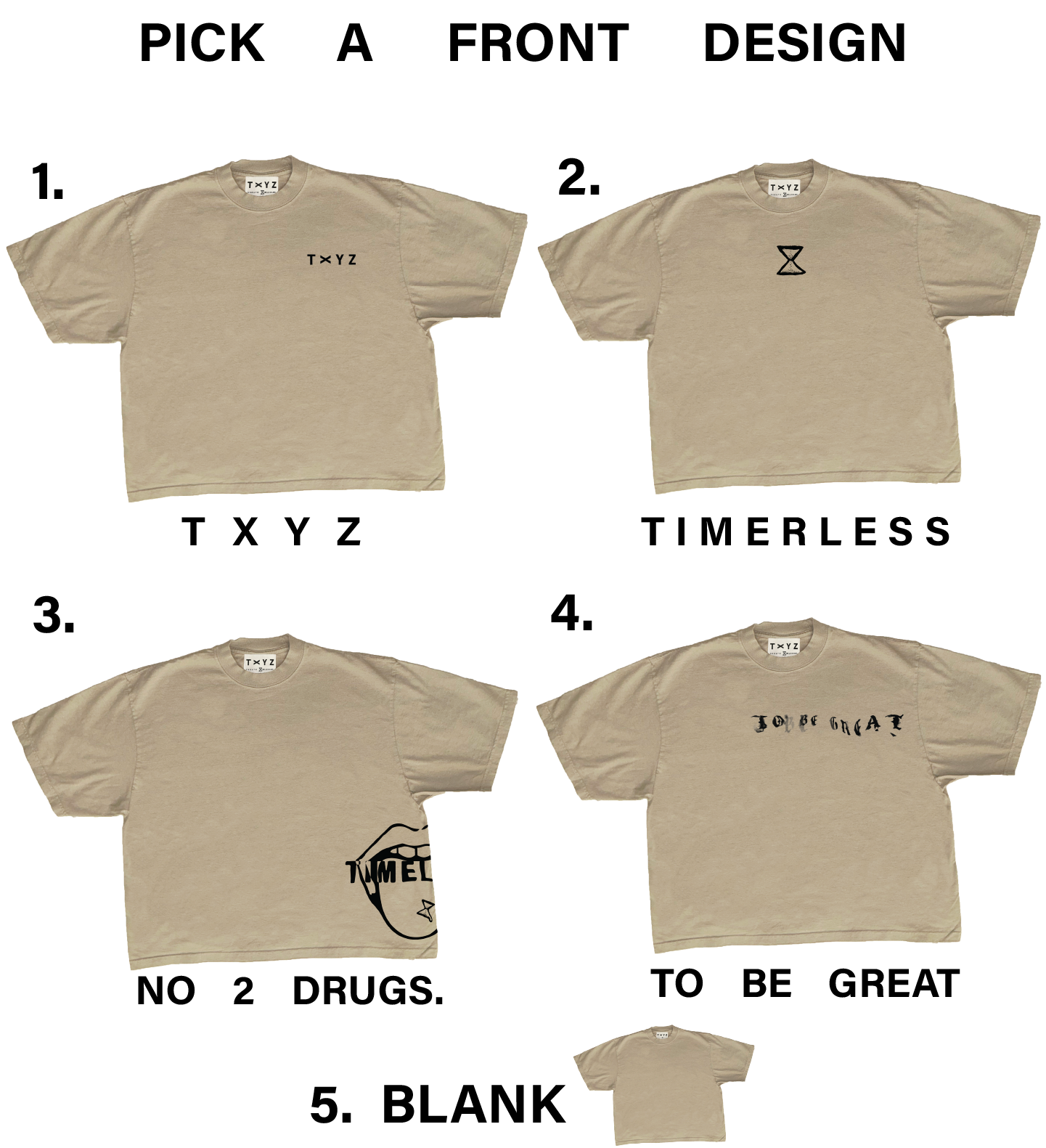 OATMEAL TEE