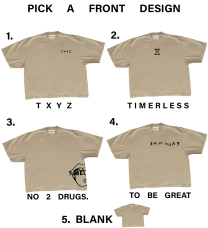 OATMEAL TEE