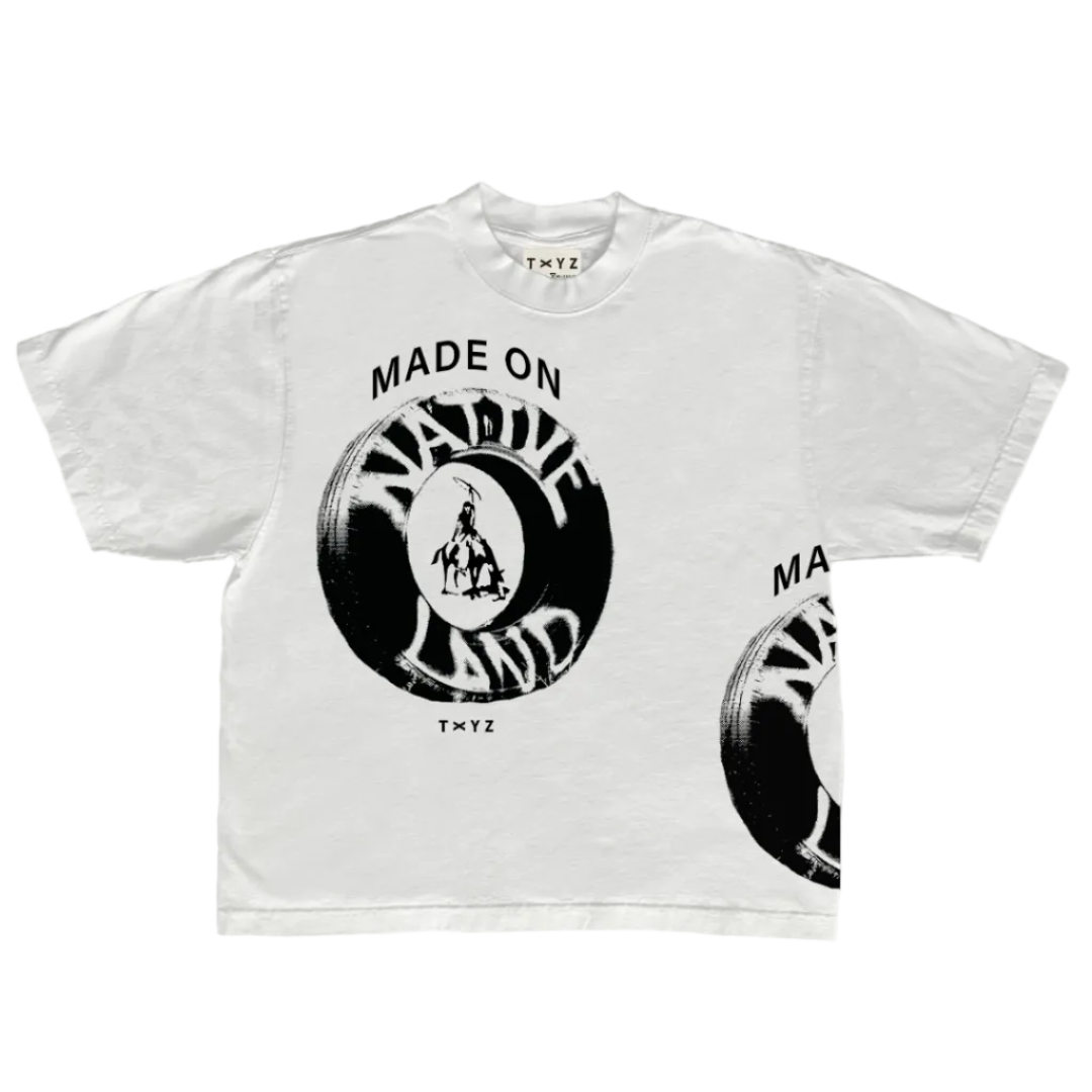MADE ON N8V LAND.